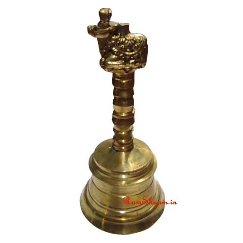 Brass-Metal-Bell-Nandi-6-in
