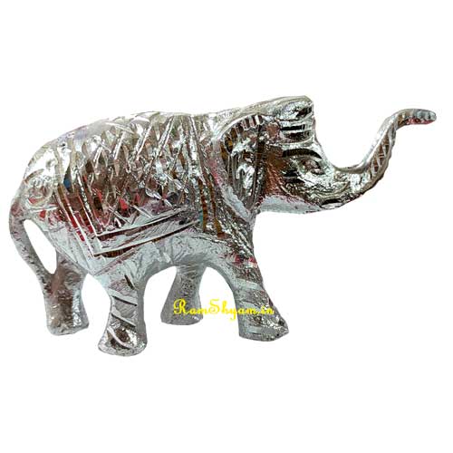 silver-elephant-idol-355