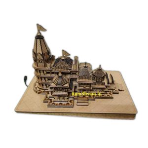 Ram Mandir Wooden Model