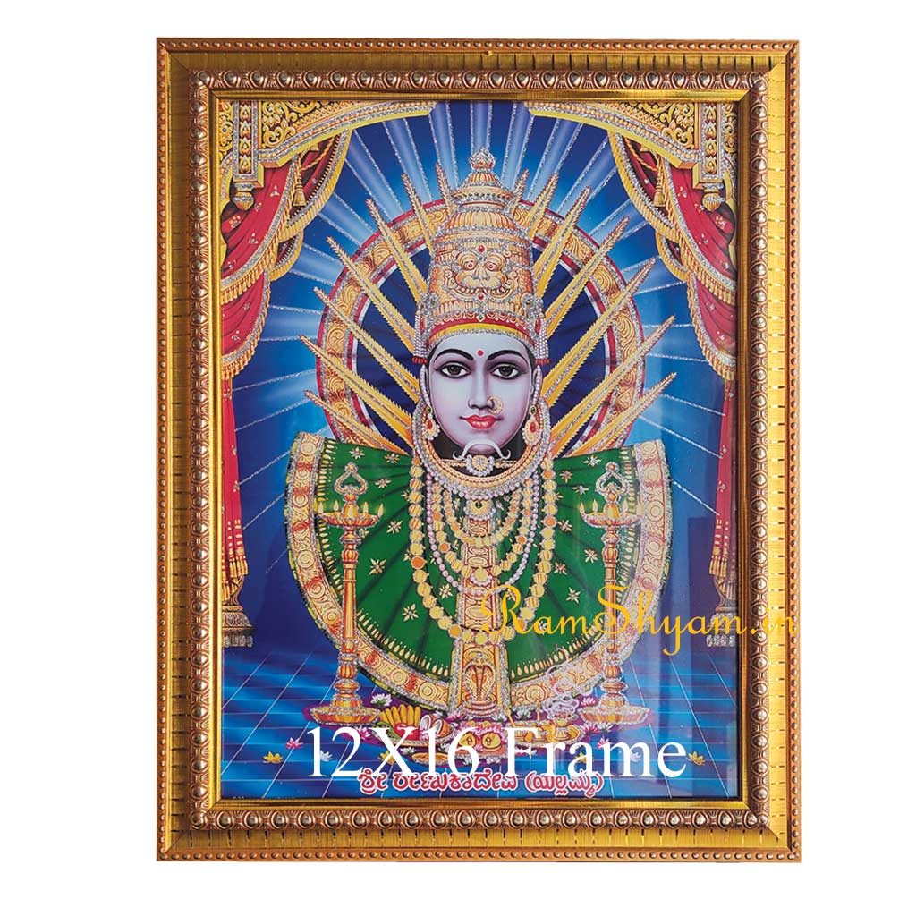 Durga-Mata-Photo-Frame12X16