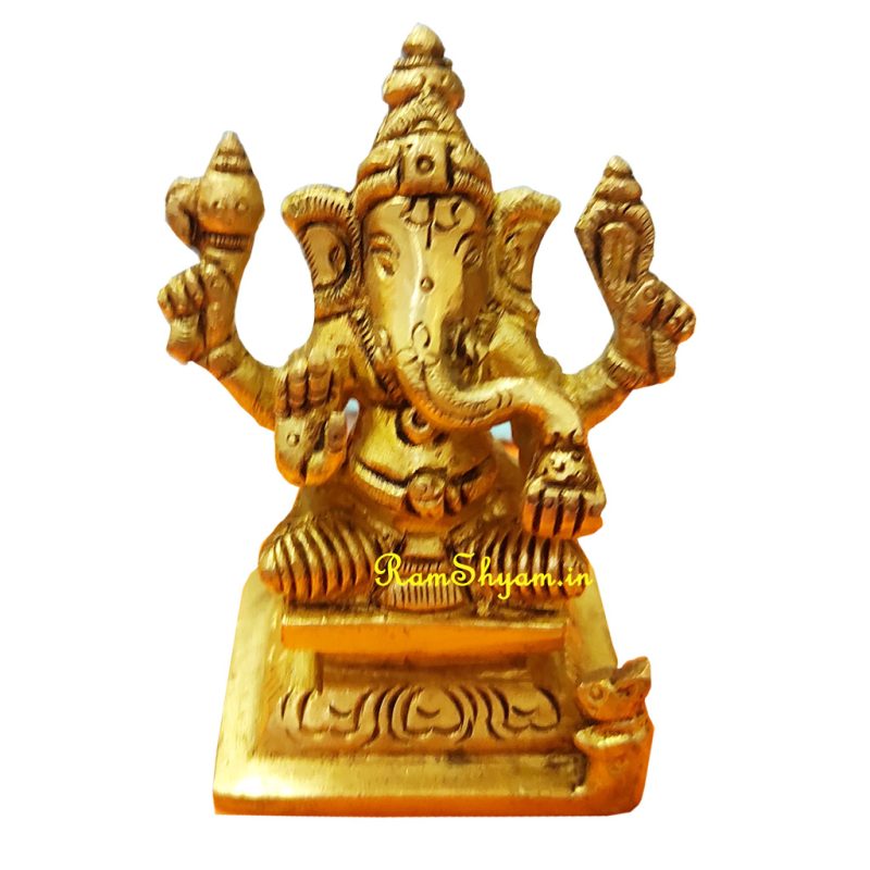 Brass-Ganesh-Idol-3inch