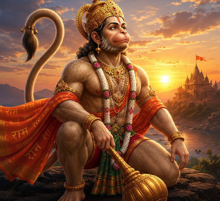 Hanumanji_Sitting_Posistion